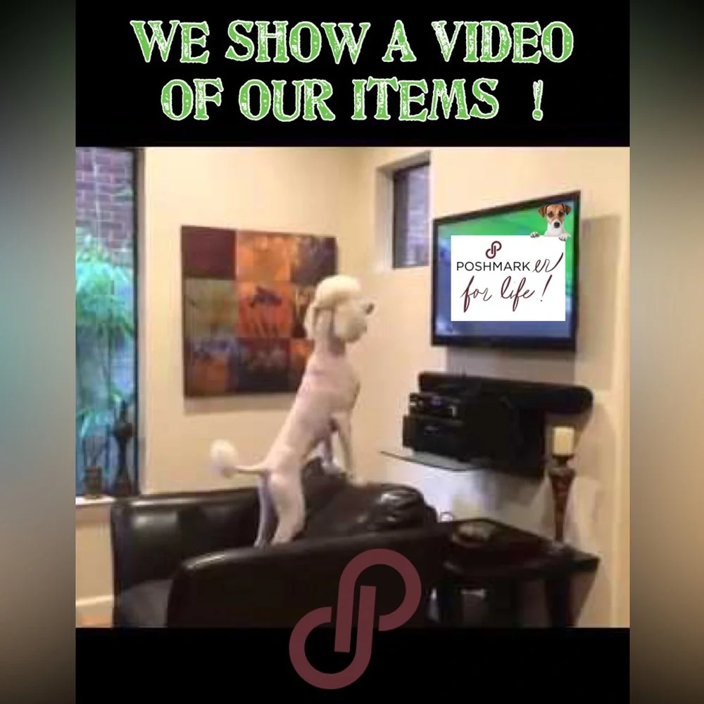 Watch videos on our listings so you can see what you are purchasing. 💖🐩🐶🌻♥️ - Picture 1 of 7